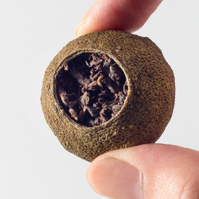 013 Small green tangerine Pu 'er