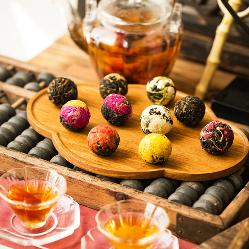 019 Dragon ball flower balck tea