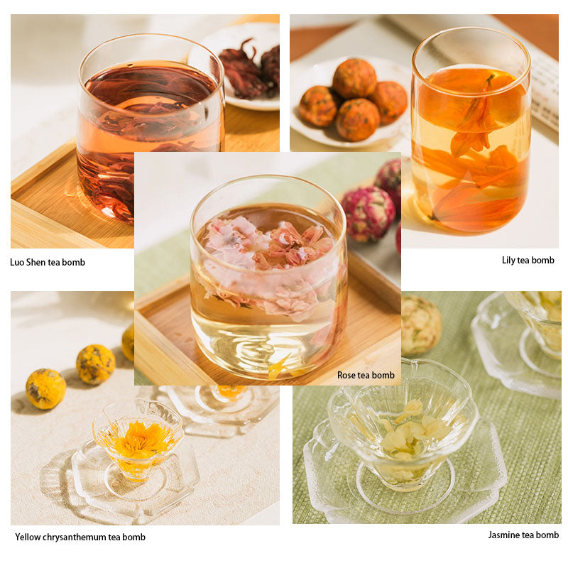 020 flower tea ball 18pcs