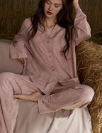 090 women's pink matching pajama set