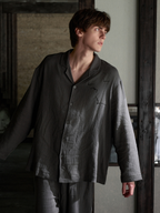 100 percent cotton men's pajamas sets long sleeve