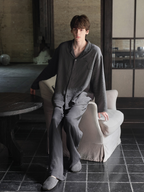 100 percent cotton men's pajamas sets long sleeve