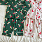 110 Chrismas Children Pajama set