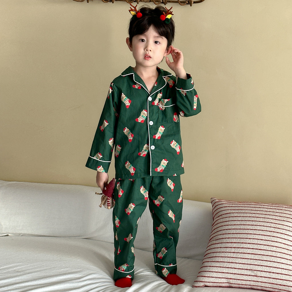 Chrismas Children Pajama set