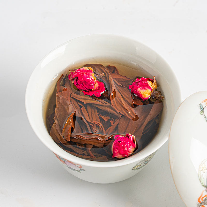 Rose black tea